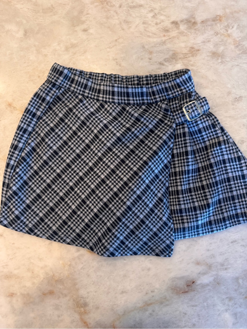 Zara girls skirt with shorts size 10